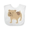 thumbnail image 1 of Inktastic Bulldog Boys or Girls Baby Bib, 1 of 4