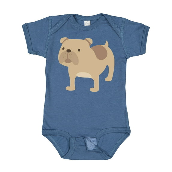 Inktastic Bulldog Boys or Girls Baby Bodysuit