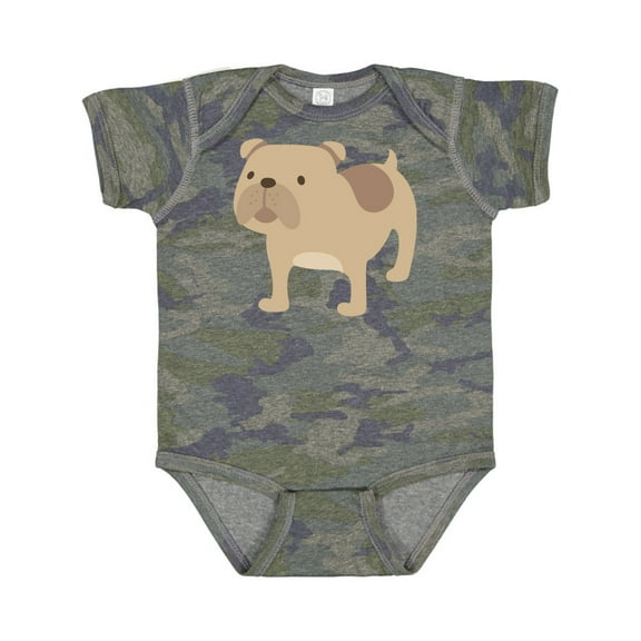 Inktastic Bulldog Boys or Girls Baby Bodysuit