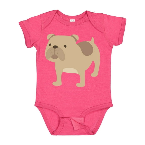 Inktastic Bulldog Boys or Girls Baby Bodysuit