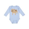 thumbnail image 1 of Inktastic Bulldog Boys or Girls Long Sleeve Baby Bodysuit, 1 of 5