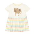 thumbnail image 1 of Inktastic Bulldog Girls Baby Dress, 1 of 5