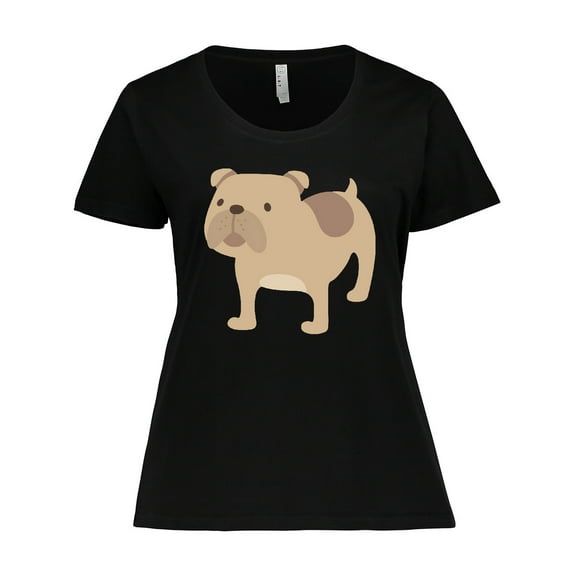 Inktastic Bulldog Women's Plus Size T-Shirt