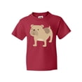 thumbnail image 1 of Inktastic Bulldog Youth T-Shirt, 1 of 5