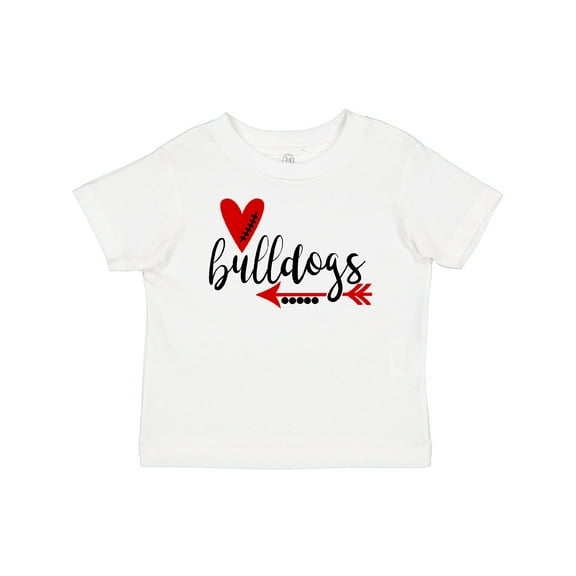 Inktastic Bulldogs with Heart and Arrow Boys or Girls Baby T-Shirt