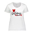 thumbnail image 1 of Inktastic Bulldogs with Heart and Arrow Women's Plus Size T-Shirt, 1 of 5