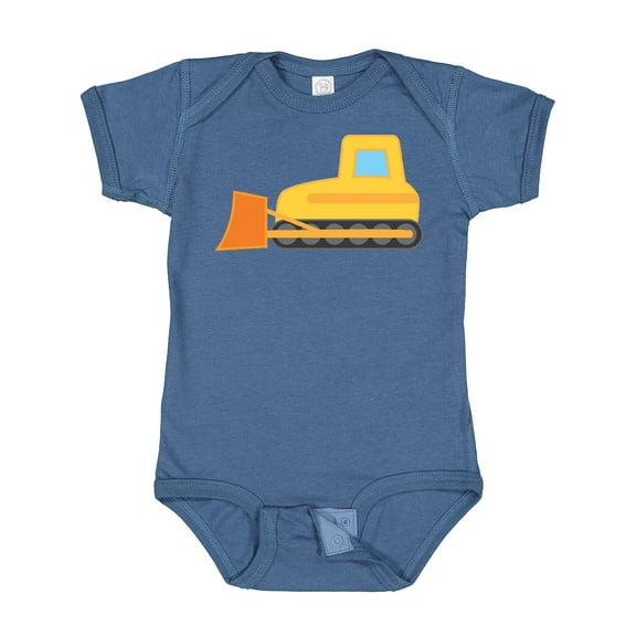 Inktastic Bulldozer Construction Truck Boys or Girls Baby Bodysuit