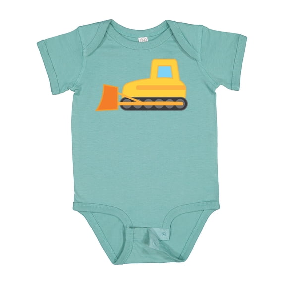 Inktastic Bulldozer Construction Truck Boys or Girls Baby Bodysuit