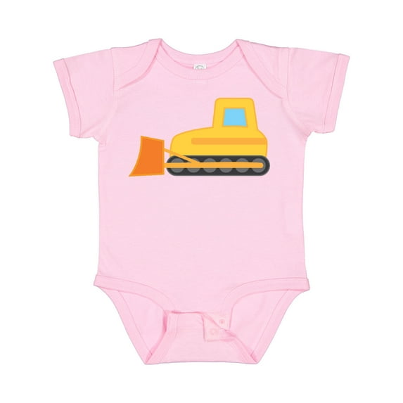 Inktastic Bulldozer Construction Truck Boys or Girls Baby Bodysuit