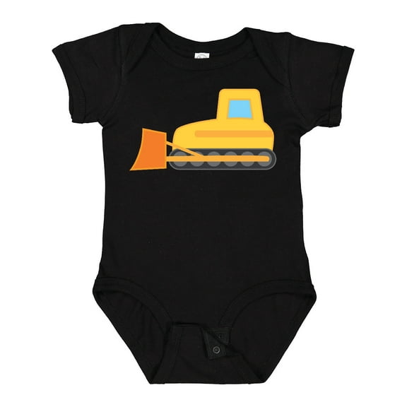 Inktastic Bulldozer Construction Truck Boys or Girls Baby Bodysuit
