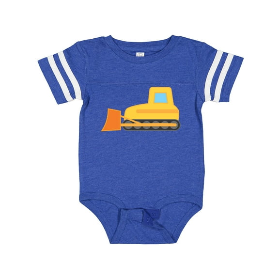 Inktastic Bulldozer Construction Truck Boys or Girls Baby Bodysuit