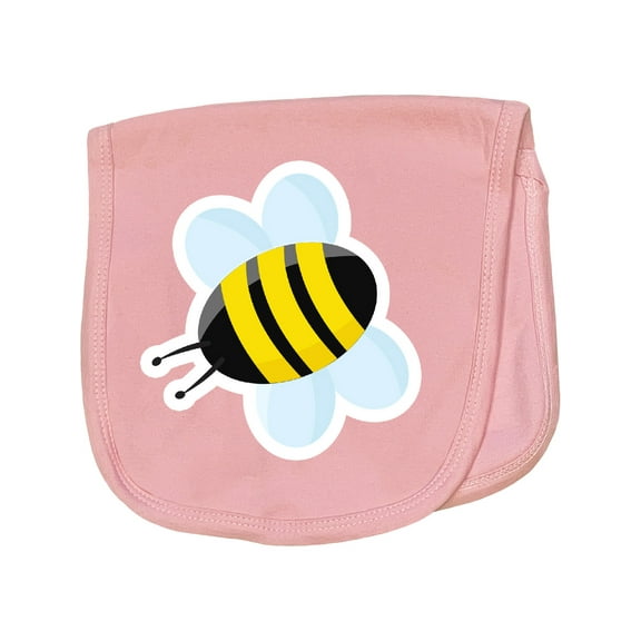 Inktastic Bumble Bee Baby Burp Cloth