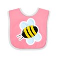 thumbnail image 1 of Inktastic Bumble Bee Boys or Girls Baby Bib, 1 of 4