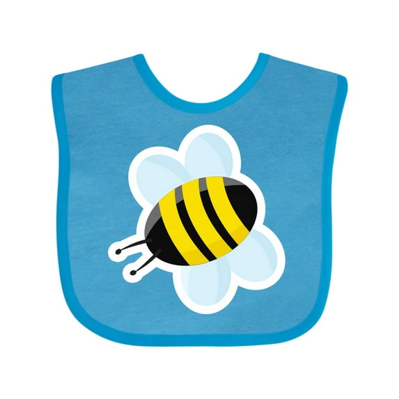 Inktastic Bumble Bee Boys or Girls Baby Bib
