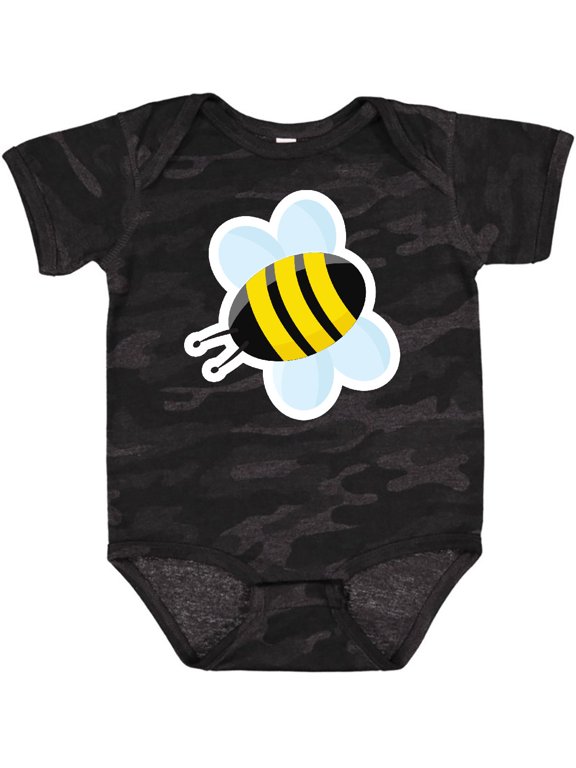 Bumble Bee Boys or Girls Baby Bodysuit