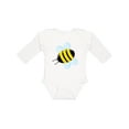 thumbnail image 1 of Inktastic Bumble Bee Boys or Girls Long Sleeve Baby Bodysuit, 1 of 5