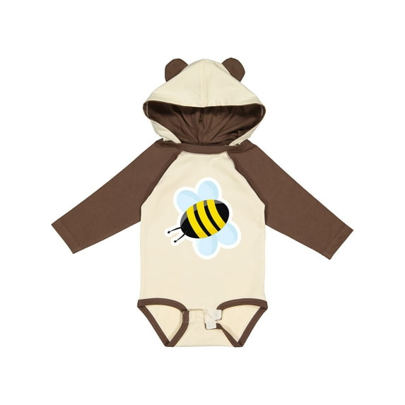 Inktastic Bumble Bee Boys or Girls Long Sleeve Baby Bodysuit
