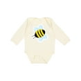 thumbnail image 1 of Inktastic Bumble Bee Boys or Girls Long Sleeve Baby Bodysuit, 1 of 5