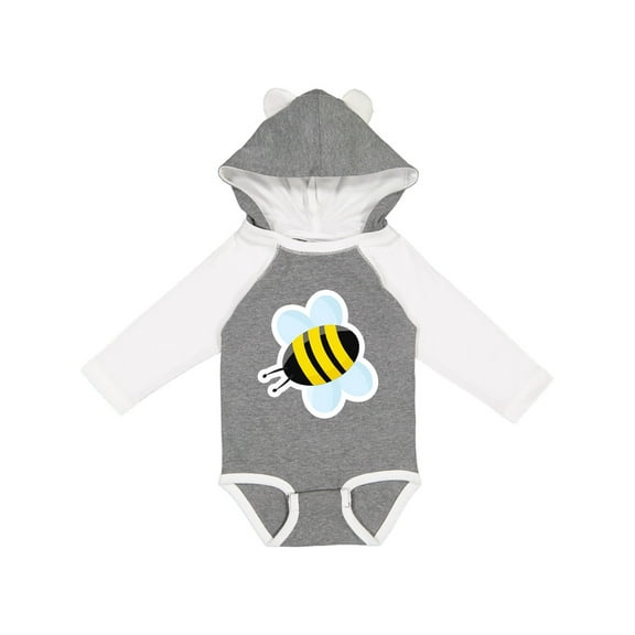 Inktastic Bumble Bee Boys or Girls Long Sleeve Baby Bodysuit