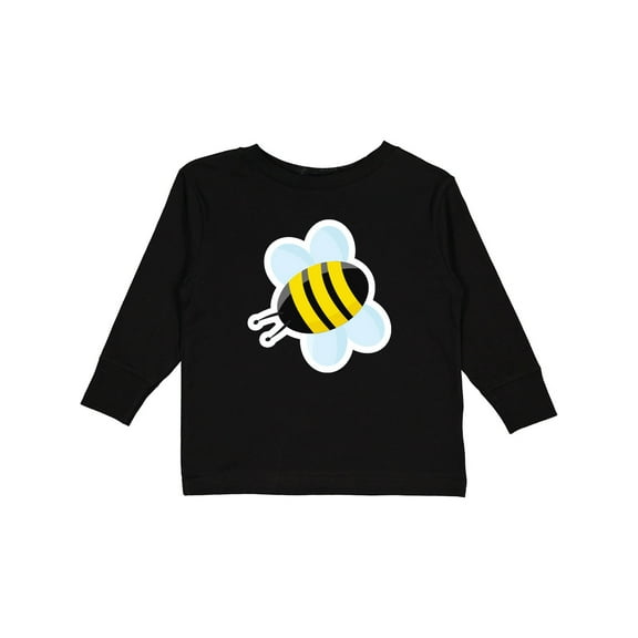 Inktastic Bumble Bee Boys or Girls Long Sleeve Toddler T-Shirt