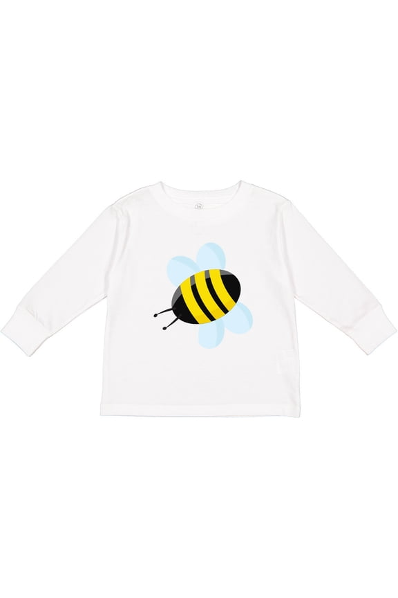 Bumble Bee Boys or Girls Long Sleeve Toddler T-Shirt