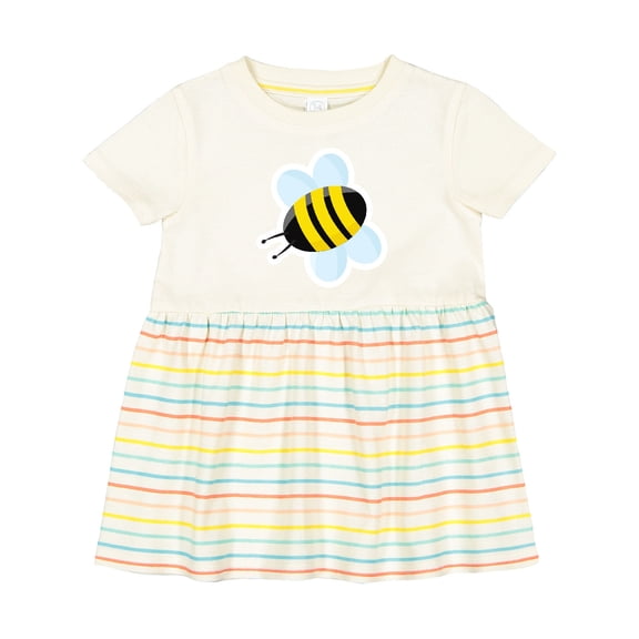 Inktastic Bumble Bee Girls Baby Dress