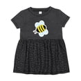 thumbnail image 1 of Inktastic Bumble Bee Girls Baby Dress, 1 of 5