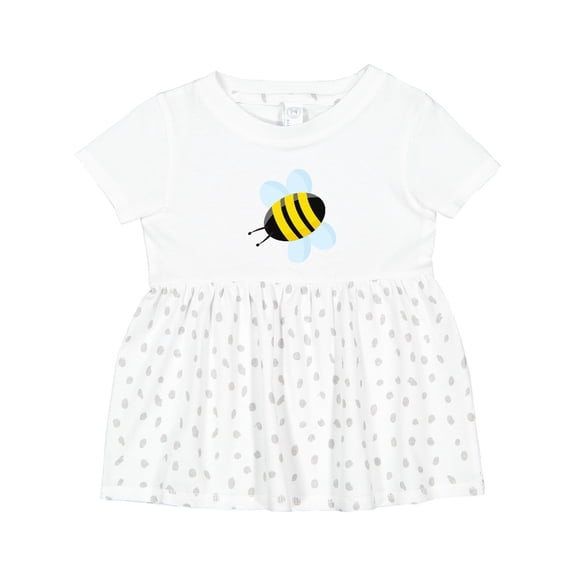 Inktastic Bumble Bee Girls Baby Dress