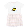 thumbnail image 1 of Inktastic Bumble Bee Girls Toddler Dress, 1 of 5