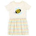 thumbnail image 1 of Inktastic Bumble Bee Girls Toddler Dress, 1 of 5