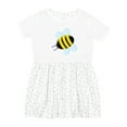 thumbnail image 1 of Inktastic Bumble Bee Girls Toddler Dress, 1 of 5