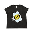 thumbnail image 1 of Inktastic Bumble Bee Women's Plus Size T-Shirt, 1 of 5