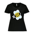 thumbnail image 1 of Inktastic Bumble Bee Women's Plus Size T-Shirt, 1 of 5