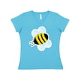 thumbnail image 1 of Inktastic Bumble Bee Women's V-Neck T-Shirt, 1 of 5