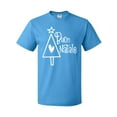 thumbnail image 1 of Inktastic Buon Natale Christmas Tree with Heart and Star T-Shirt, 1 of 5