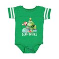 thumbnail image 1 of Inktastic Buon Natale Cute Santa and Christmas Tree Boys or Girls Baby Bodysuit, 1 of 5