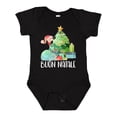 thumbnail image 1 of Inktastic Buon Natale Cute Santa and Christmas Tree Boys or Girls Baby Bodysuit, 1 of 5