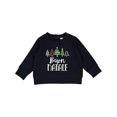 thumbnail image 1 of Inktastic Buon Natale Festive Christmas Trees Baby Sweatshirt, 1 of 4
