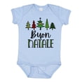 thumbnail image 1 of Inktastic Buon Natale Festive Christmas Trees Boys or Girls Baby Bodysuit, 1 of 4