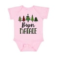 thumbnail image 1 of Inktastic Buon Natale Festive Christmas Trees Boys or Girls Baby Bodysuit, 1 of 5