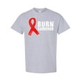 thumbnail image 1 of Inktastic Burn Survivor T-Shirt, 1 of 5