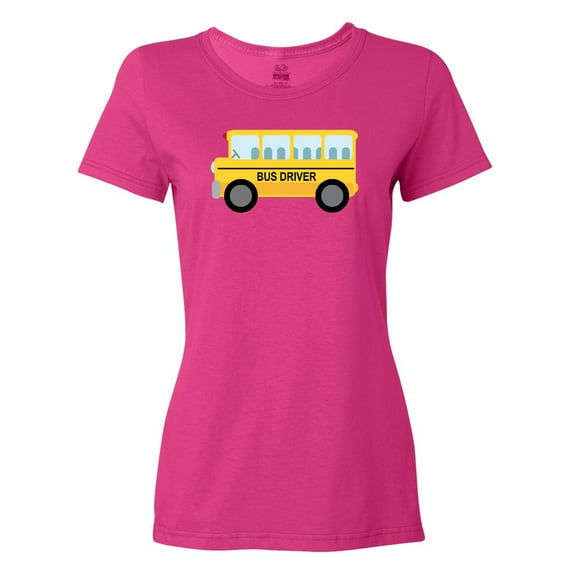 Inktastic Bus Driver School Bus Women's T-Shirt
