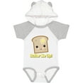 thumbnail image 1 of Inktastic Butter Me Up Toast Boys or Girls Baby Bodysuit, 1 of 5