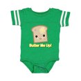 thumbnail image 1 of Inktastic Butter Me Up Toast Boys or Girls Baby Bodysuit, 1 of 5