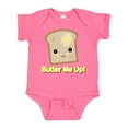 thumbnail image 1 of Inktastic Butter Me Up Toast Boys or Girls Baby Bodysuit, 1 of 5
