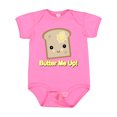 thumbnail image 1 of Inktastic Butter Me Up Toast Boys or Girls Baby Bodysuit, 1 of 5