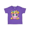 thumbnail image 1 of Inktastic Kawaii Buttered Popcorn Girls Toddler T-Shirt, 1 of 5