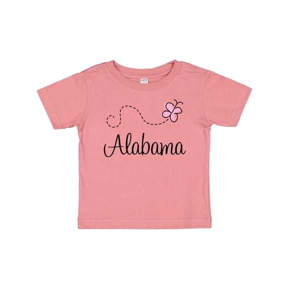Inktastic Butterfly Alabama Boys or Girls Baby T-Shirt