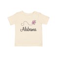 thumbnail image 1 of Inktastic Butterfly Alabama Boys or Girls Baby T-Shirt, 1 of 5