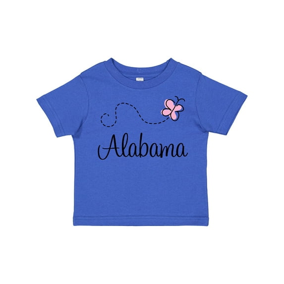Inktastic Butterfly Alabama Boys or Girls Toddler T-Shirt
